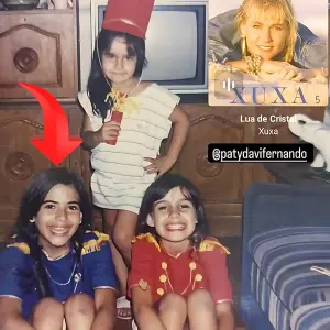 Patrícia Veloso Martins publicou nas redes sociais que é a menina que aparece indignada no recente documentário sobre as Paquitas.